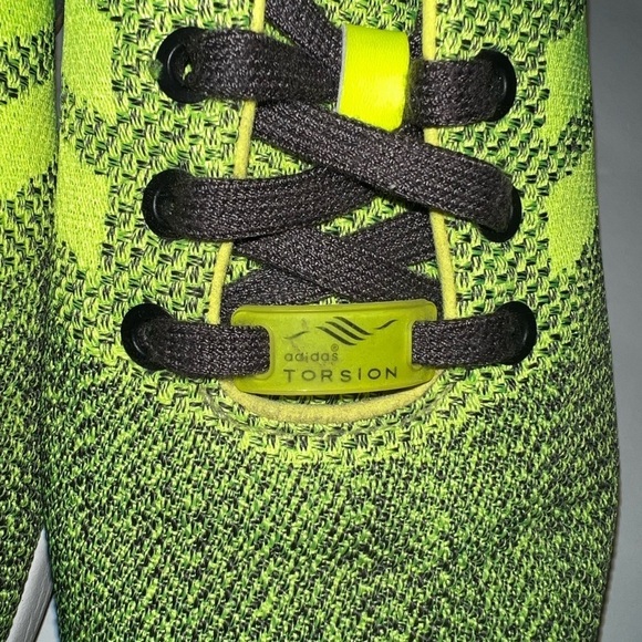 Adidas Torsion Neon green Weave Sneakers - Picture 11 of 13